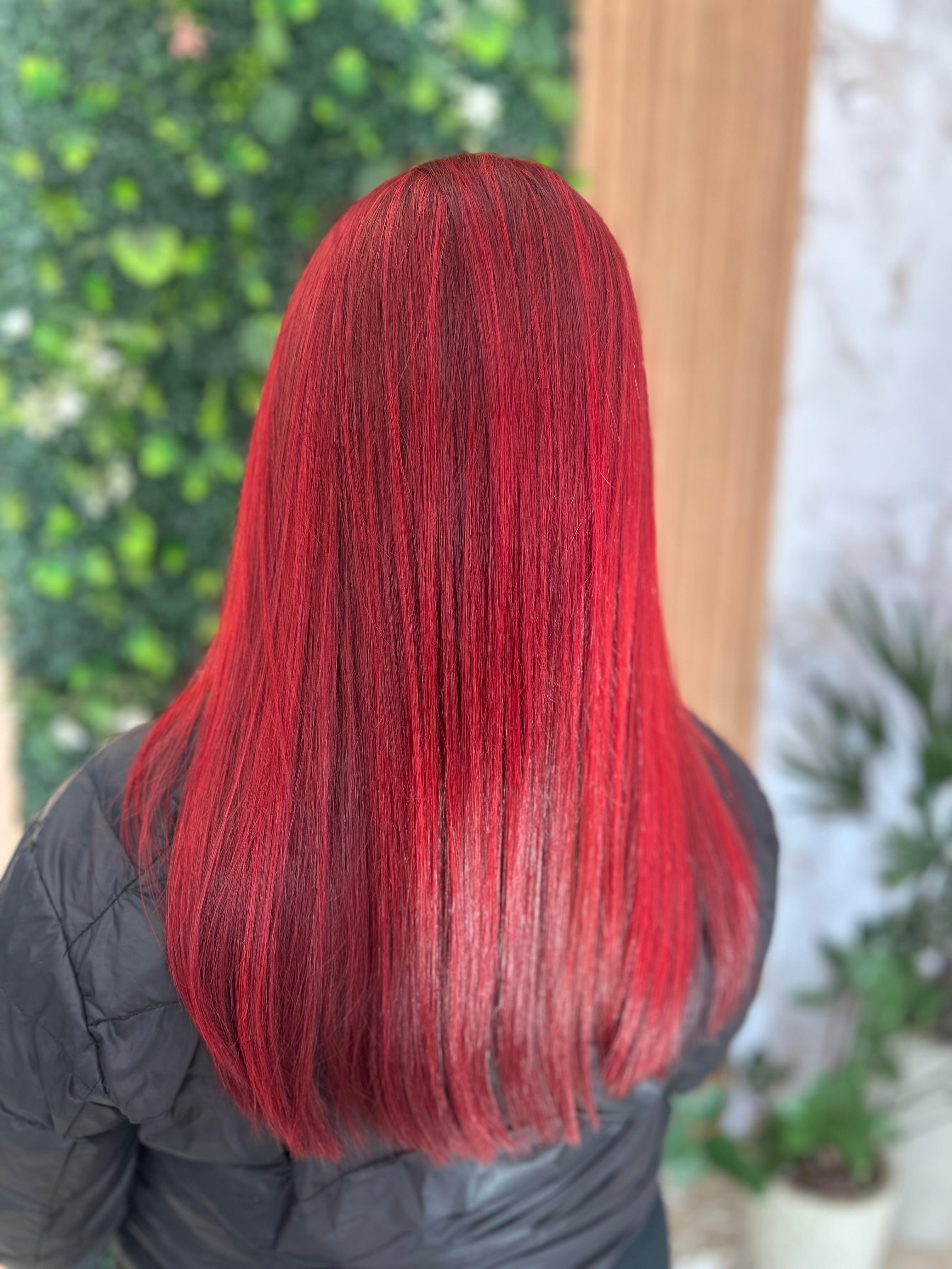 Mechas Vermelhas